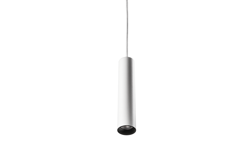 SG Armaturen | Products | Zip Tube Micro Pendant White 360lm